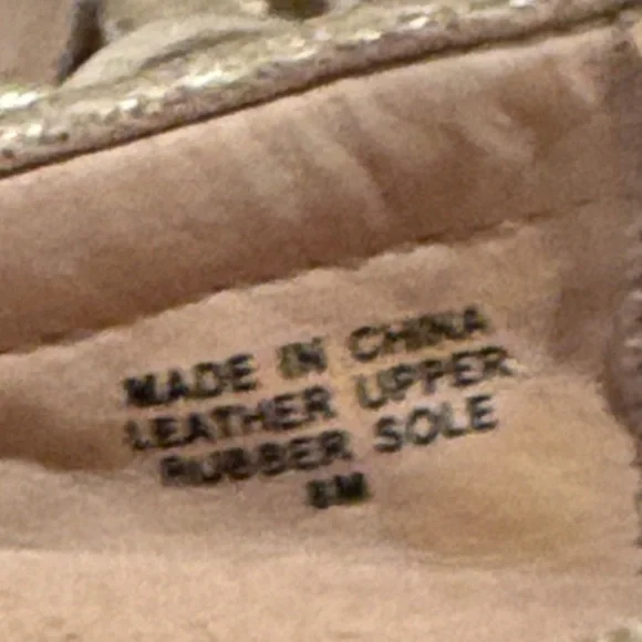 Michael Kors Metallic Gold Moccasins/Loafers - Picture 6 of 7